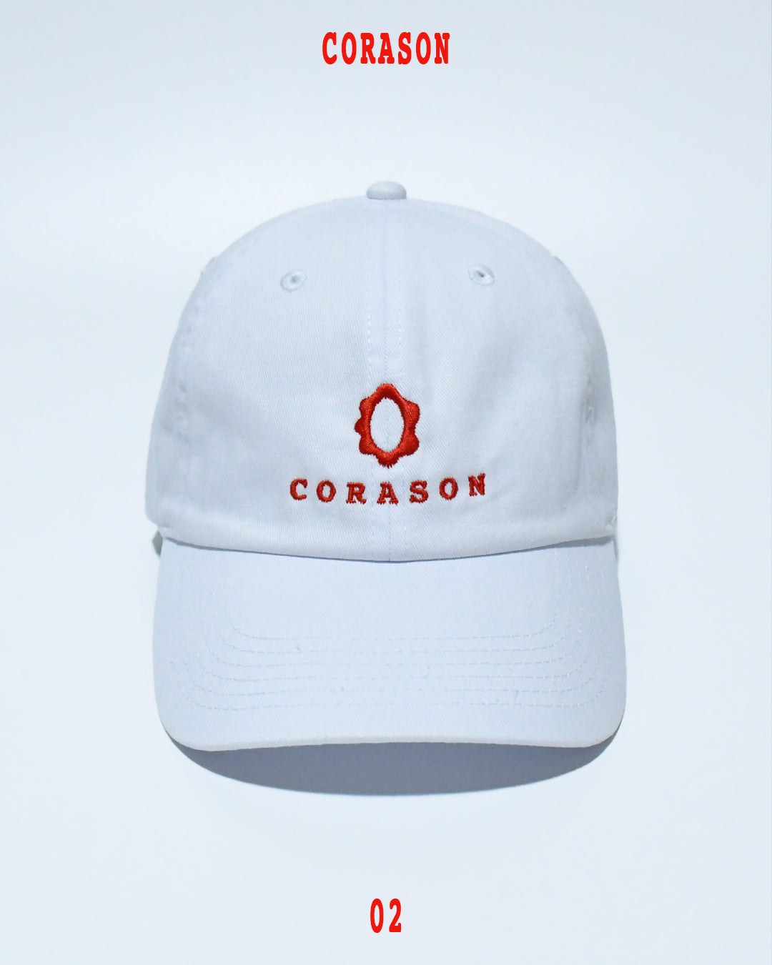 CORASON No,2 Classic Logo Cap [White]