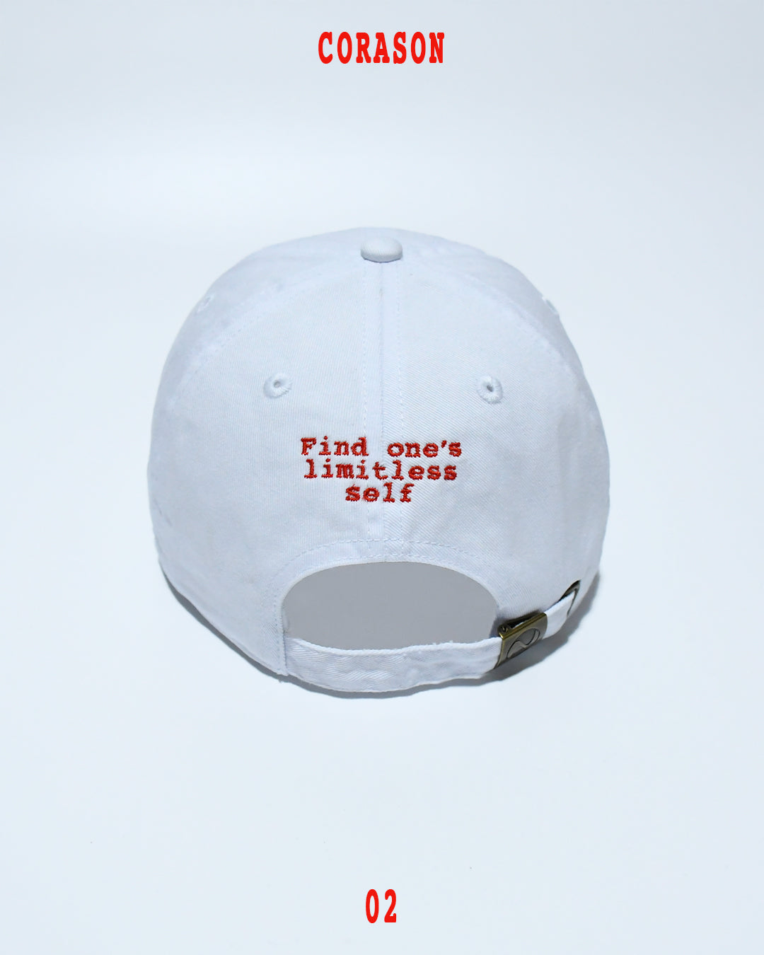 CORASON No,2 Classic Logo Cap [White]