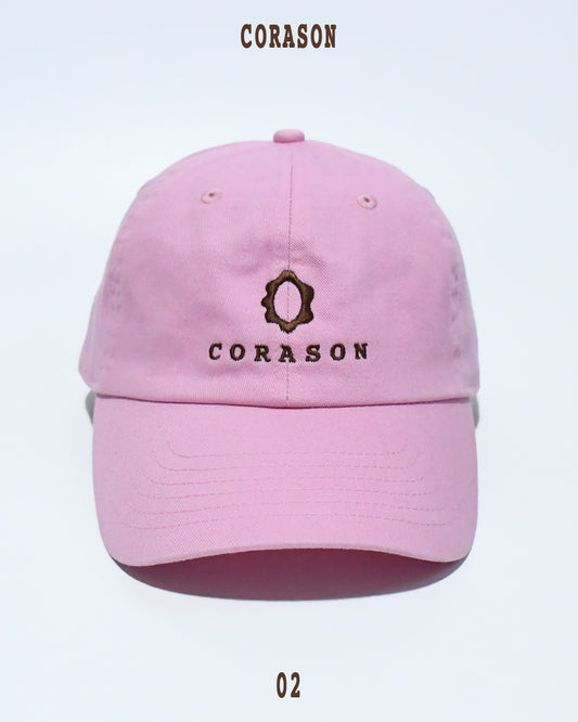 CORASON No,2 Classic Logo Cap [pink]