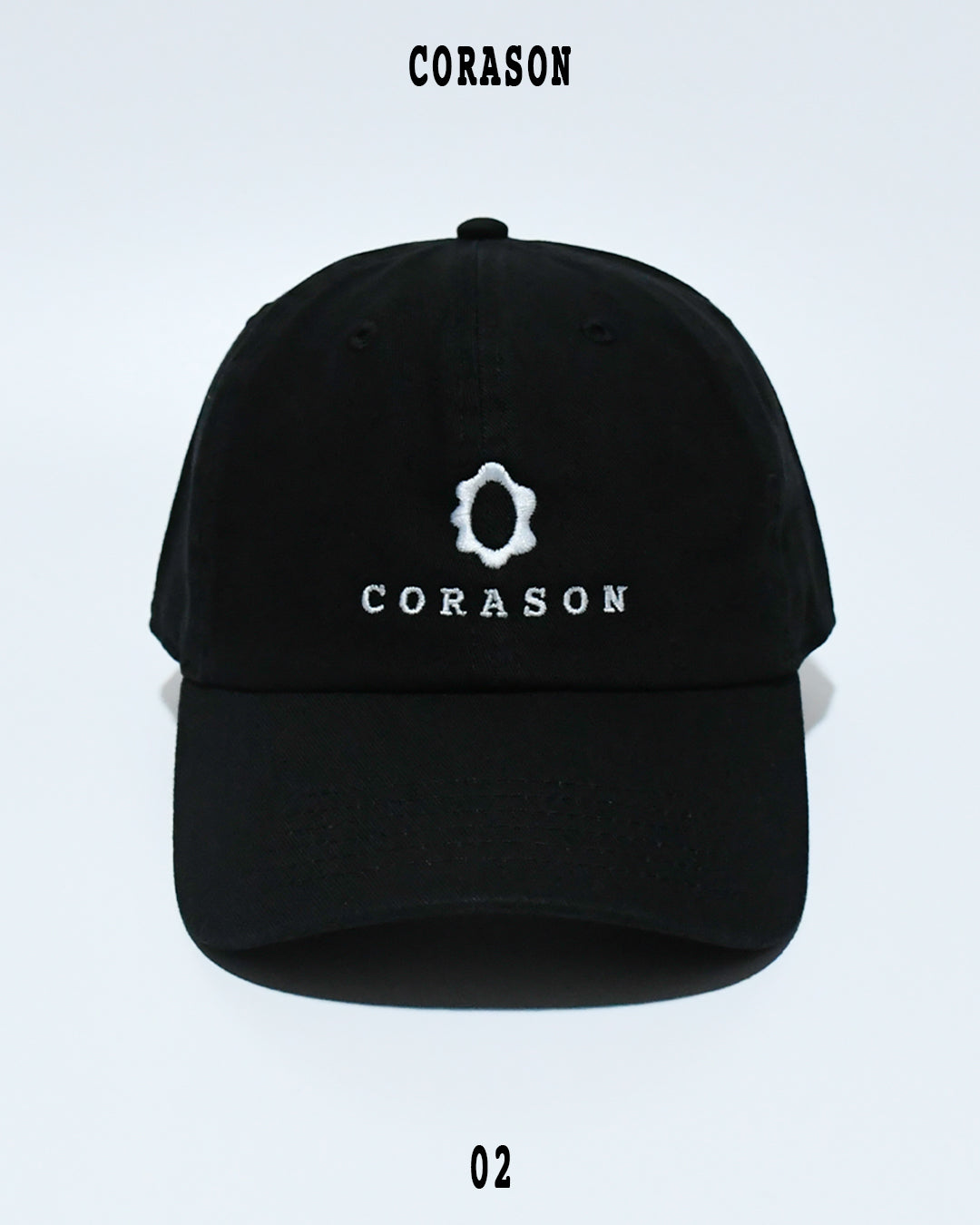 CORASON No,2 Classic Logo Cap [Black]