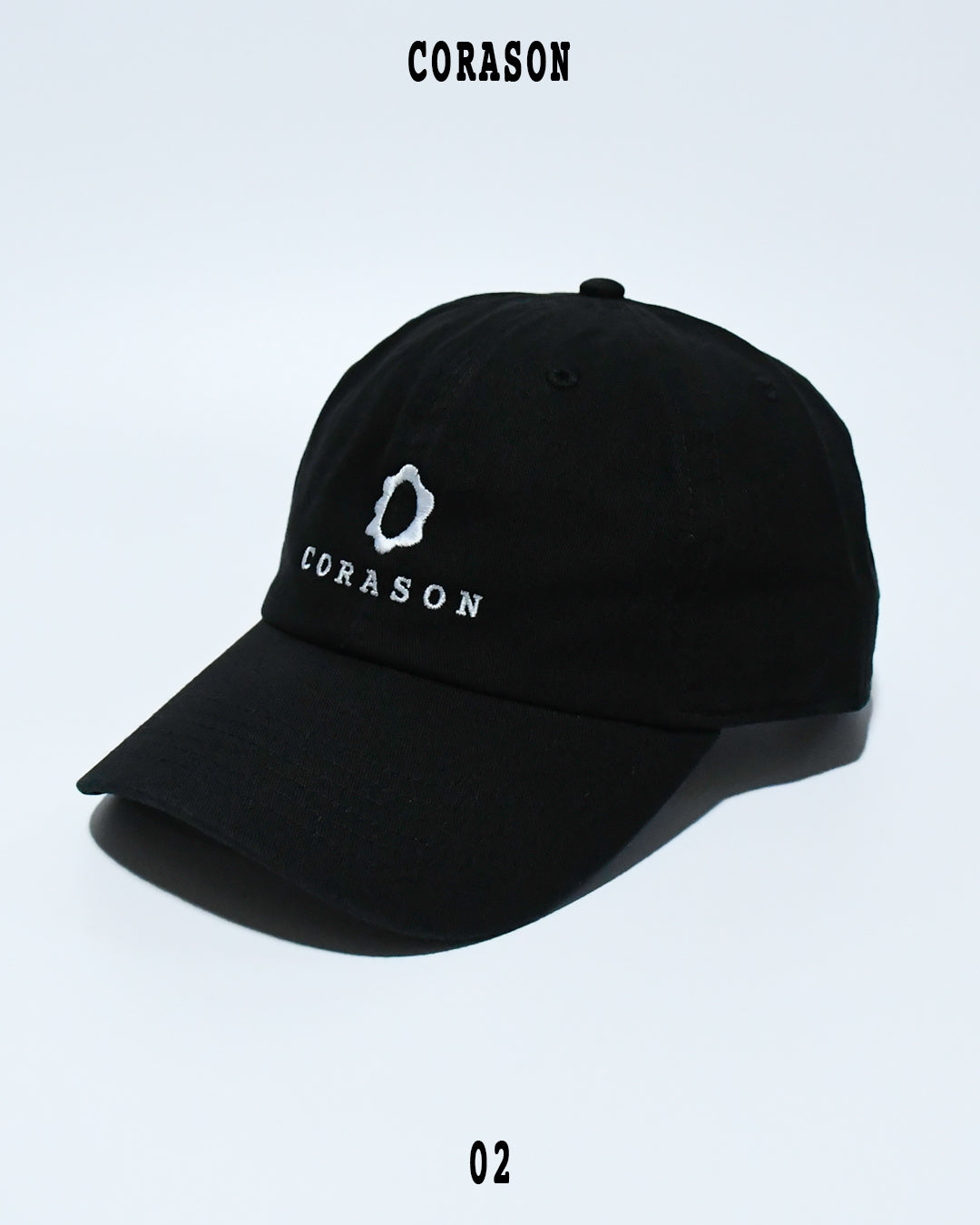 CORASON No,2 Classic Logo Cap [Black]