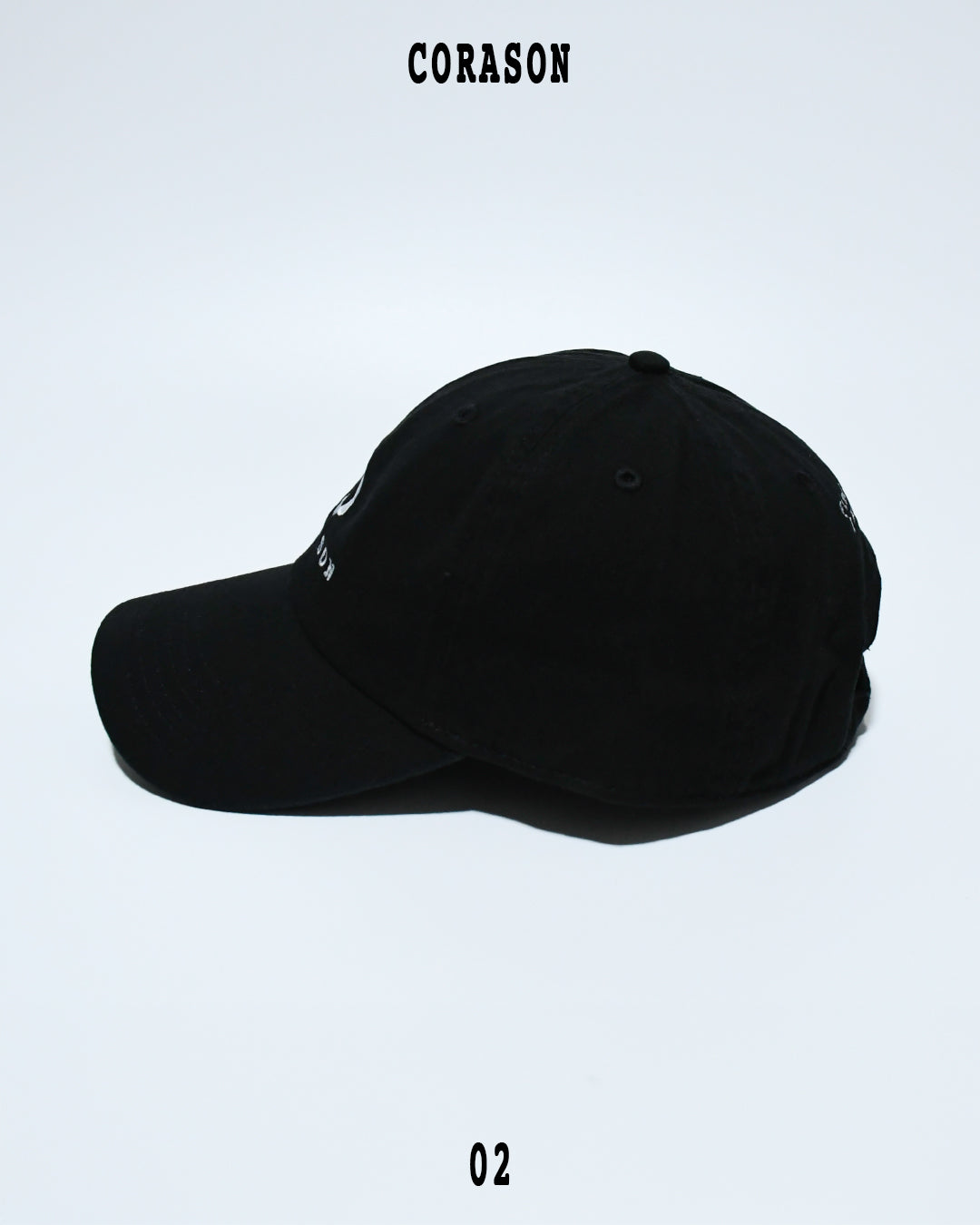 CORASON No,2 Classic Logo Cap [Black]